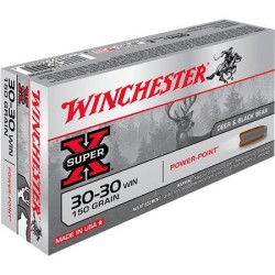 WINCHESTER cal.30-30 Win Power Point 150 grains - 9.7 grammes /20