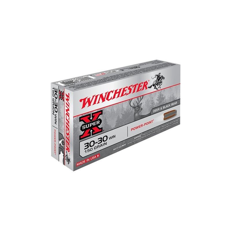 WINCHESTER cal.30-30 Win Power Point 150 grains - 9.7 grammes /20