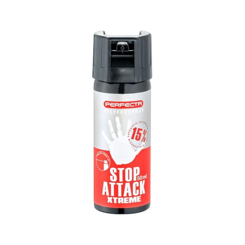 Aérosol lacrymogène GAZ POIVRE STOP ATTACK XTREME 40ML PERFECTA UMAREX