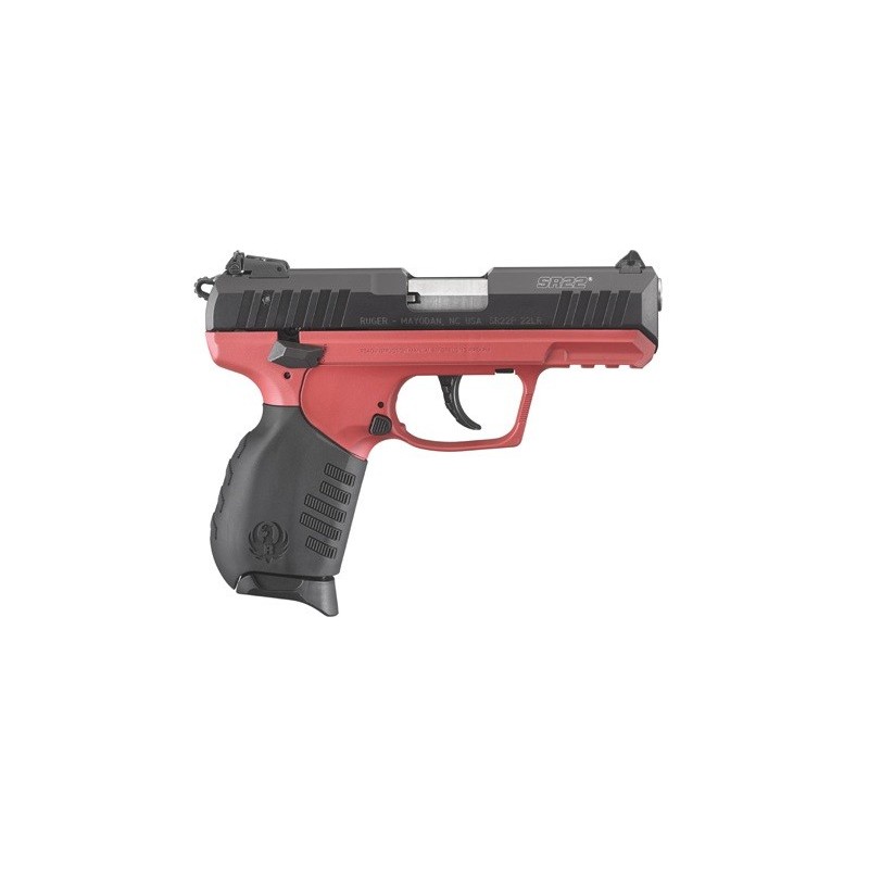 Pistolet RUGER SR22 Rouge Titanium 3.5" calibre 22 Lr