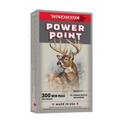 WINCHESTER cal.300 Win Mag Power Point 150 grains - 9.7 grammes /20