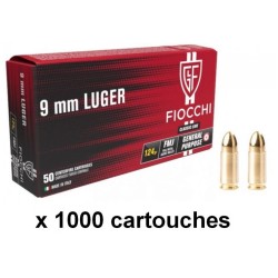 FIOCCHI cal.9mm PARA FMJ /1000