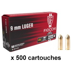 FIOCCHI cal.9mm PARA FMJ /500