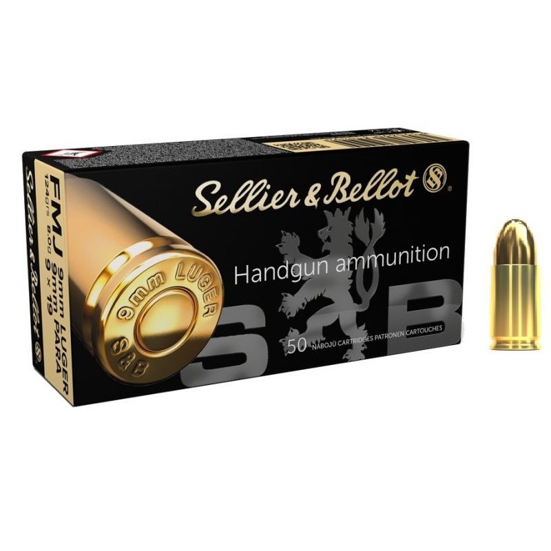 SELLIER BELLOT cal.9mm PARA FMJ /50