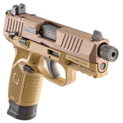 Pistolet FN HERSTAL 502 Tactical FDE cal.22Lr