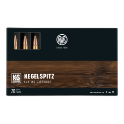 RWS cal.7mm Rem Mag KS 162 grains - 10.5 grammes /20